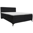 BOXBETT 160/200 cm  in Anthrazit  - Anthrazit/Schwarz, Design, Holz/Holzwerkstoff (160/200cm) - Xora