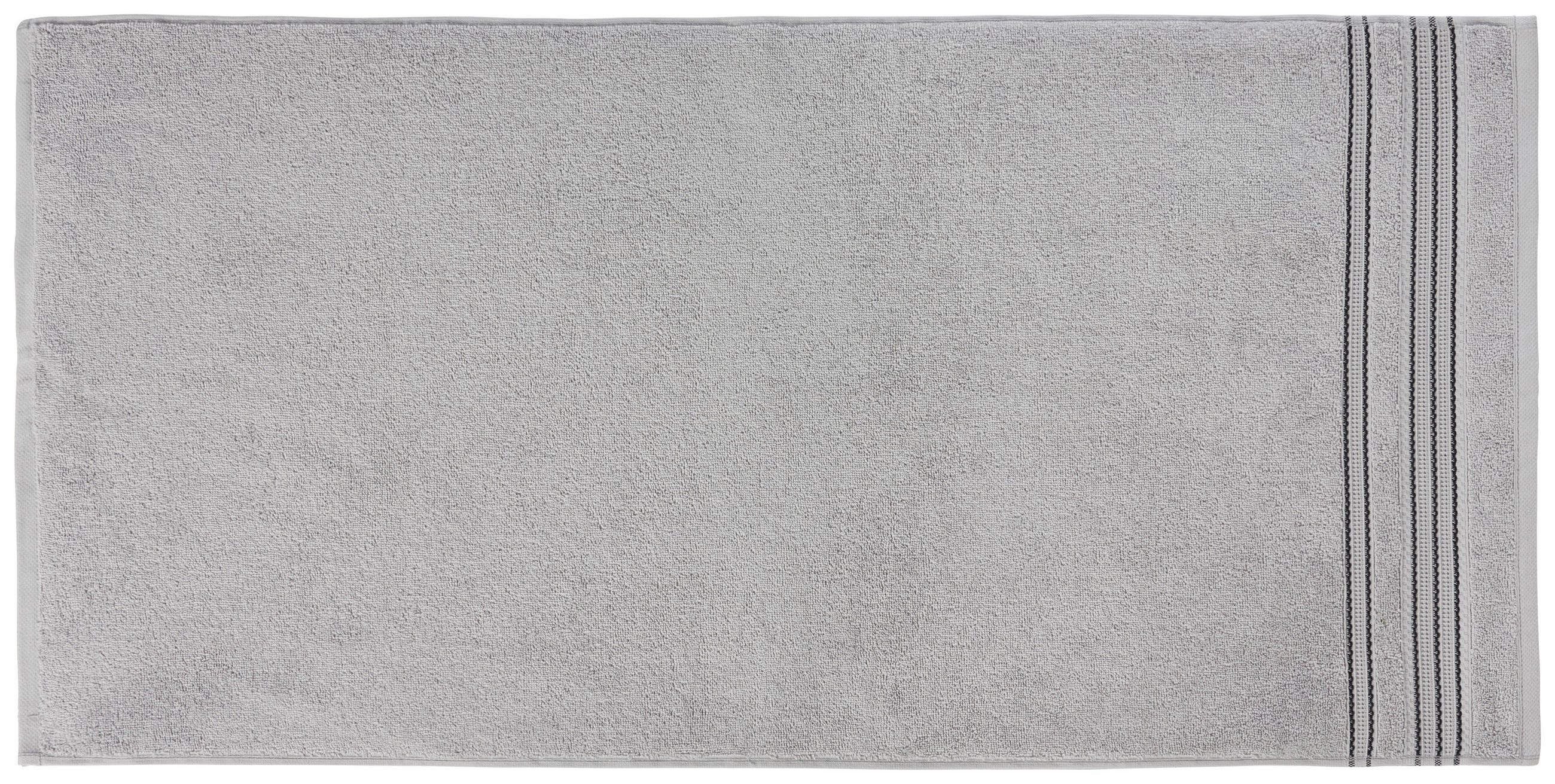 KÉZTÖRLŐ 50/100 cm ezüstszínű  - ezüstszínű, Konventionell, textil (50/100cm) - Esposa