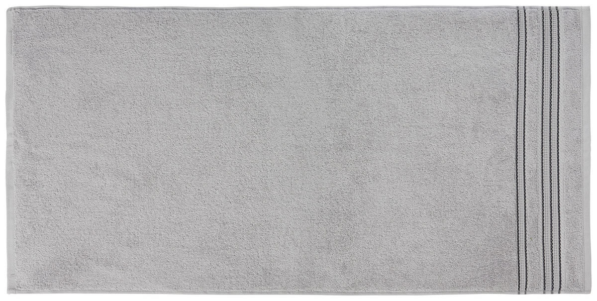KÉZTÖRLŐ 50/100 cm ezüstszínű  - ezüstszínű, Konventionell, textil (50/100cm) - Esposa