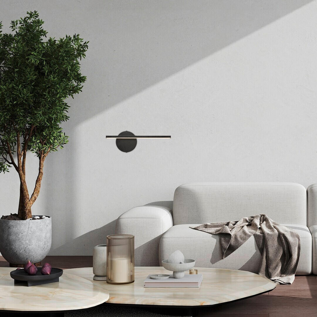 LED-SVETILKA ZA SLIKE  Sabira     5.5/33 cm        - črna, Design, kovina (5.5/33cm)