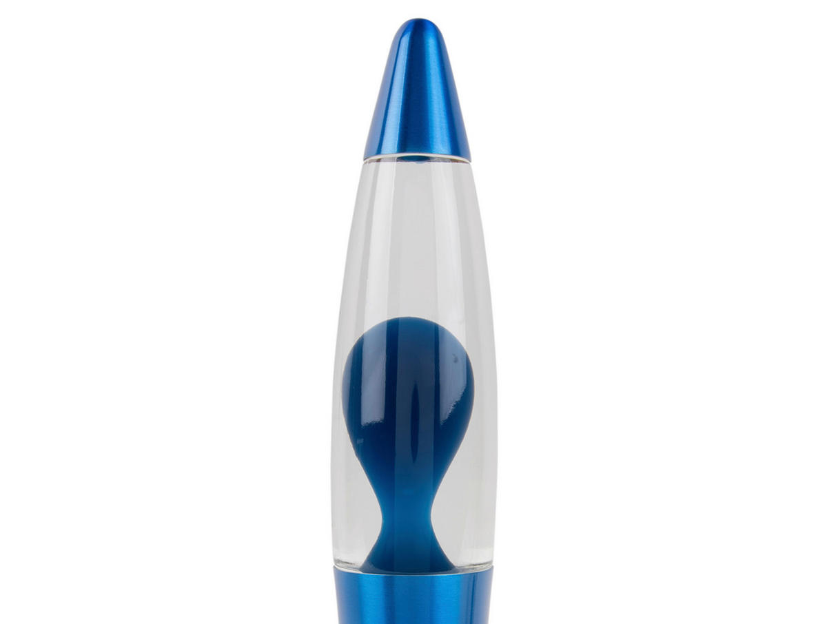 LAVALEUCHTE - Blau, Basics, Glas (8.6/8.6/35.5cm) - Leitmotiv