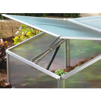 FENSTERHEBER - Schwarz/Alufarben, Basics, Metall (4/4/34cm)