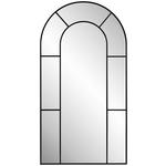 WANDSPIEGEL 100/184/2,5 cm    in  - Schwarz, Trend, Glas/Holzwerkstoff (100/184/2,5cm) - Landscape