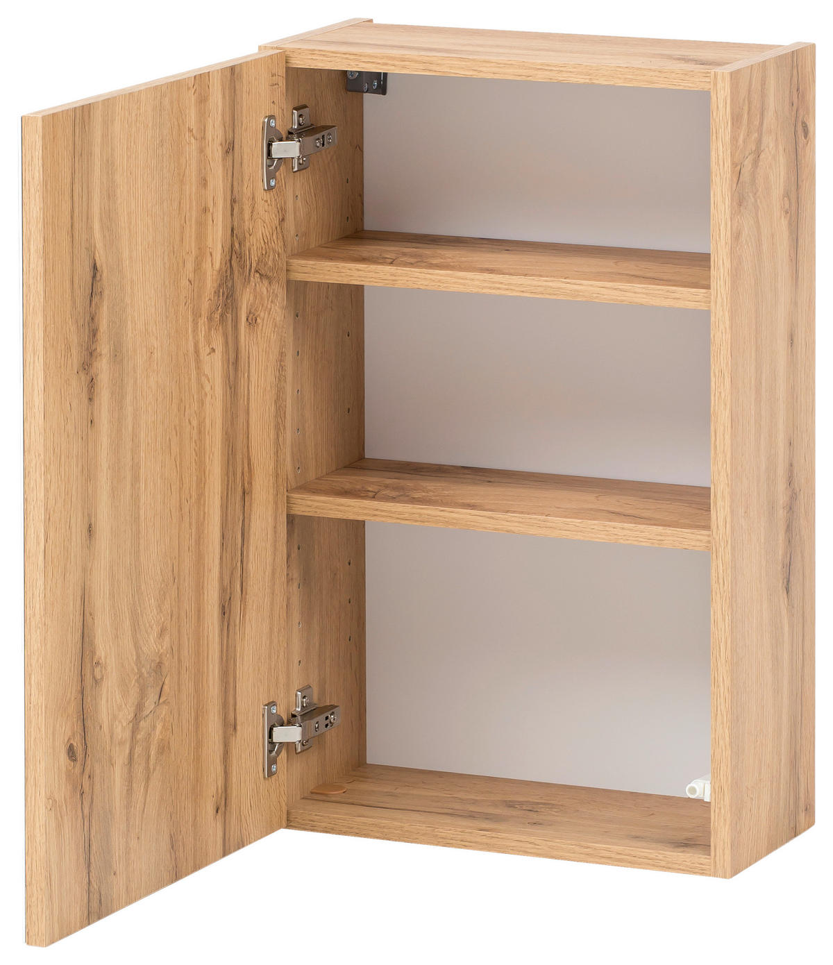 BADEZIMMER  in 160 cm  - Eichefarben/Weiß, KONVENTIONELL, Glas/Holzwerkstoff (160cm) - Held