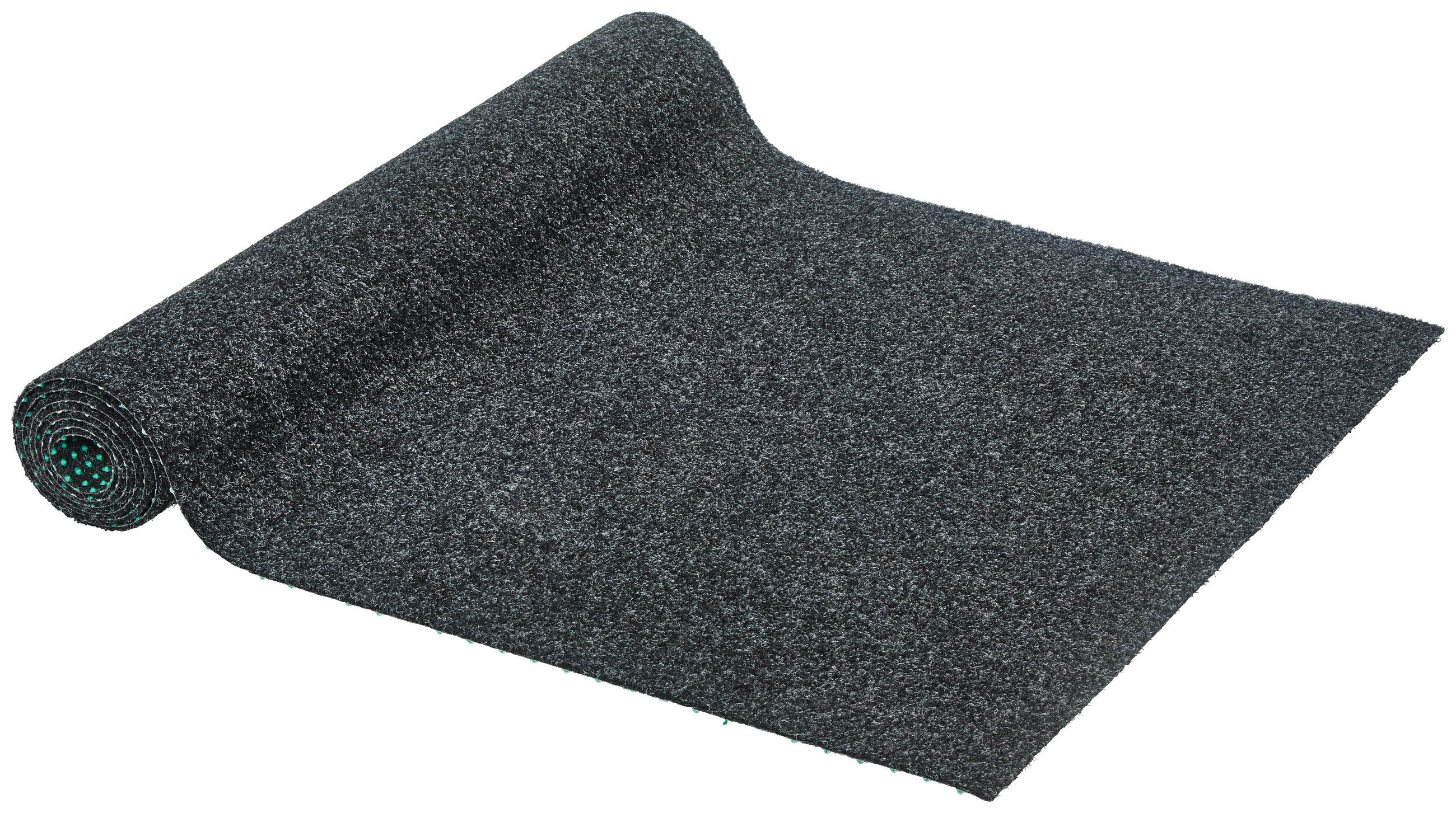TEPPICHBODEN per  m² - Anthrazit, KONVENTIONELL, Kunststoff (400cm) - Ambia Garden