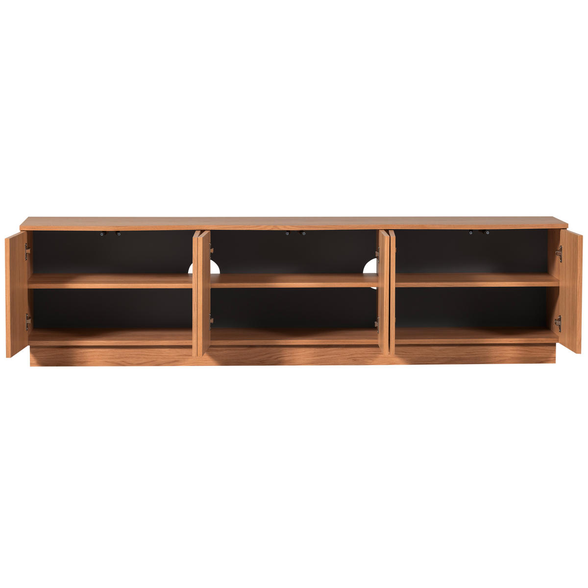 LOWBOARD Zuma  in 200/52/45 cm  - Eichefarben, Design, Holz (200/52/45cm) - Livetastic