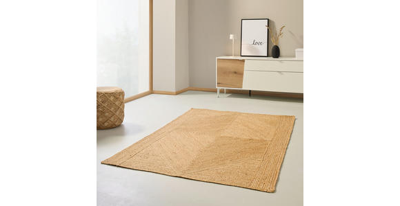 JUTETEPPICH 160/230 cm Naturfarben  - Naturfarben, Natur, Textil (160/230cm) - Linea Natura