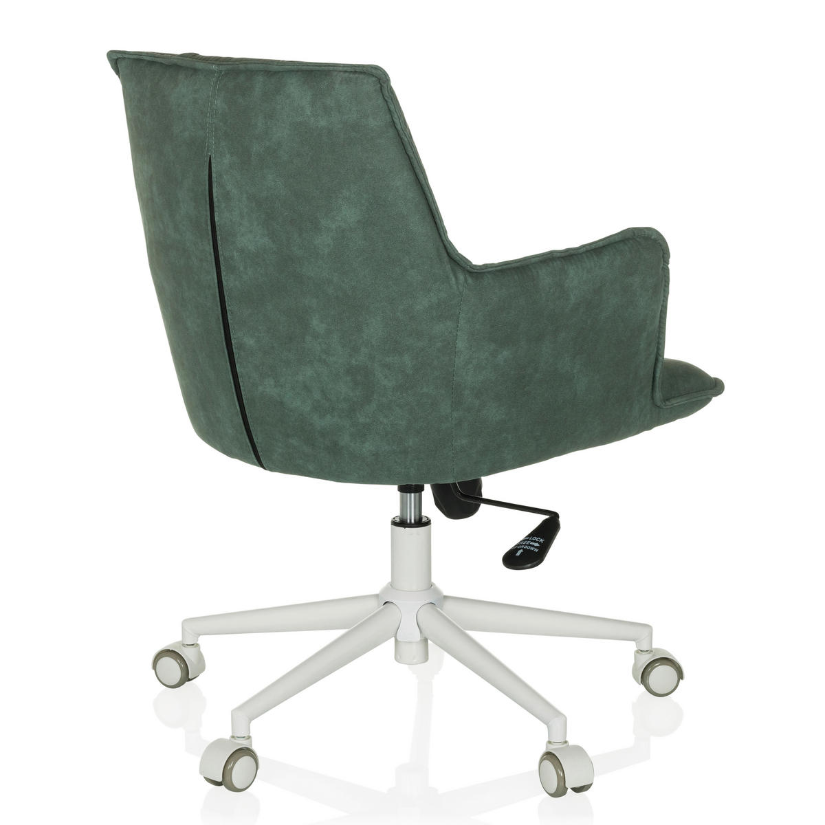 DREHSTUHL Mintgrau  - Mintgrau/Weiß, MODERN, Kunststoff/Textil (54/85/70cm) - MID.YOU