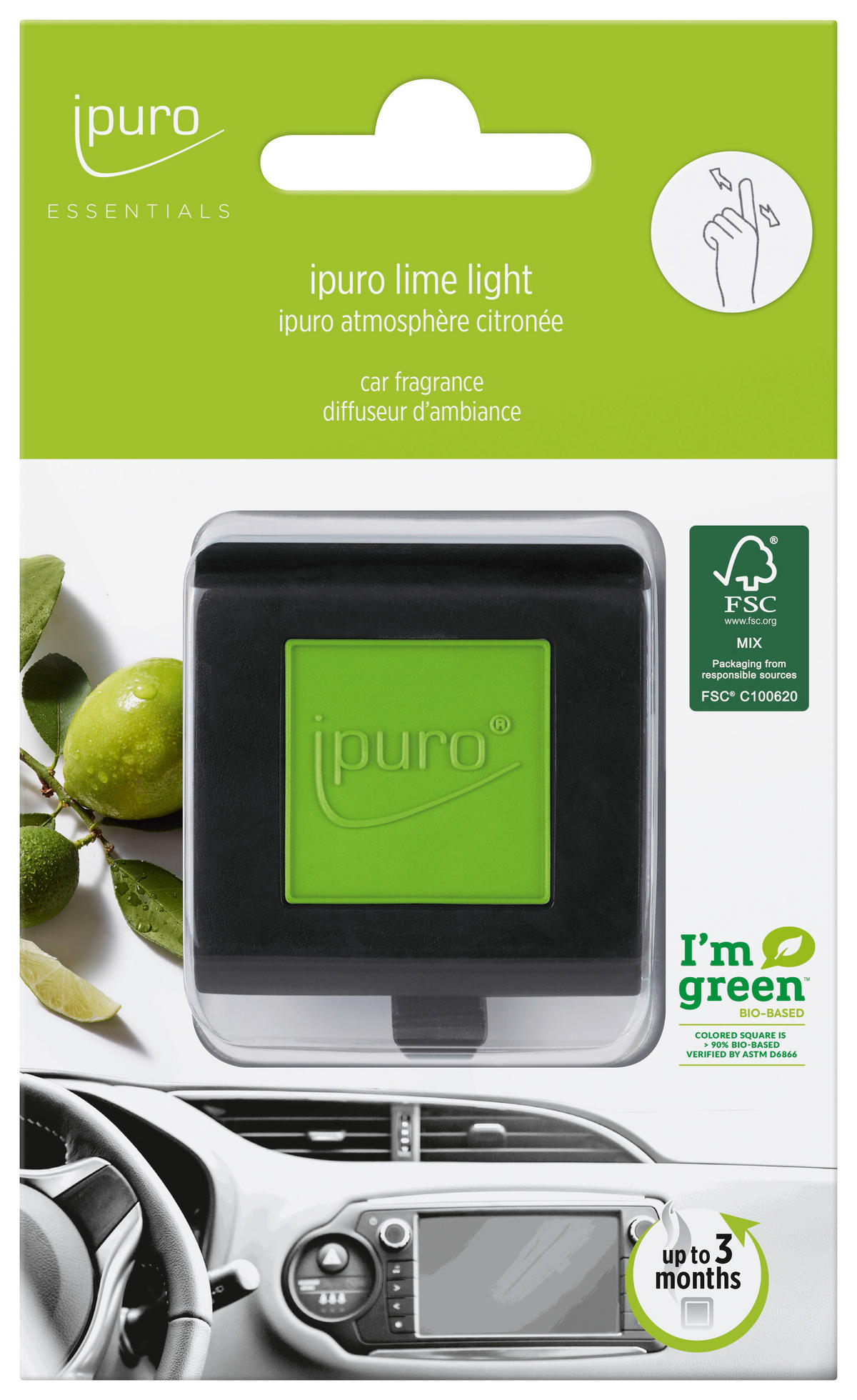 LUFTERFRISCHER  - Basics (1,8/7,5/12,5cm) - Ipuro