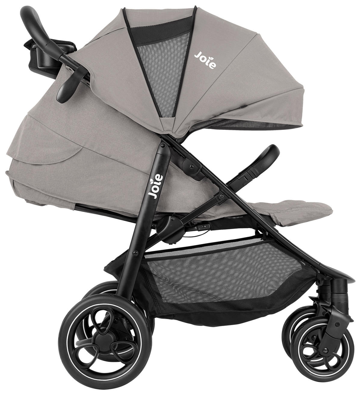 BUGGY Litetrax Pro  - Schwarz/Grau, Basics, Textil/Metall (58/103/93,6cm) - Joie