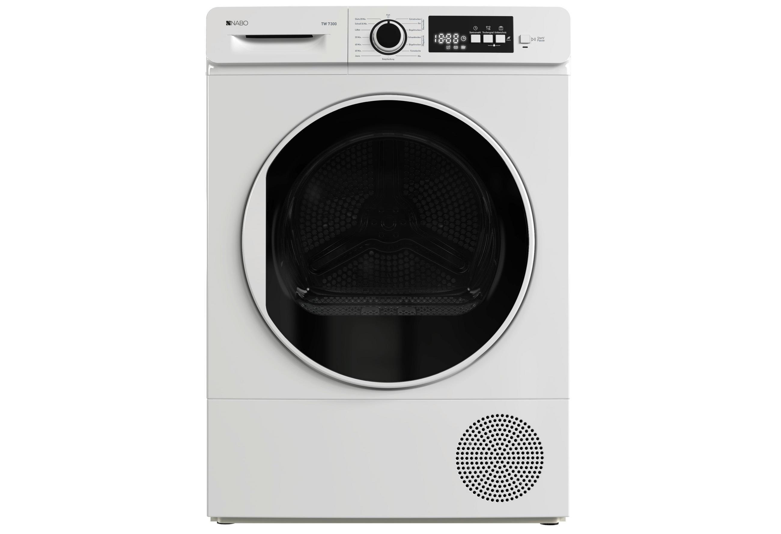 WÄRMEPUMPENTROCKNER TW 7300  - Weiß, Metall (59,6/84,5/52,5cm) - Nabo