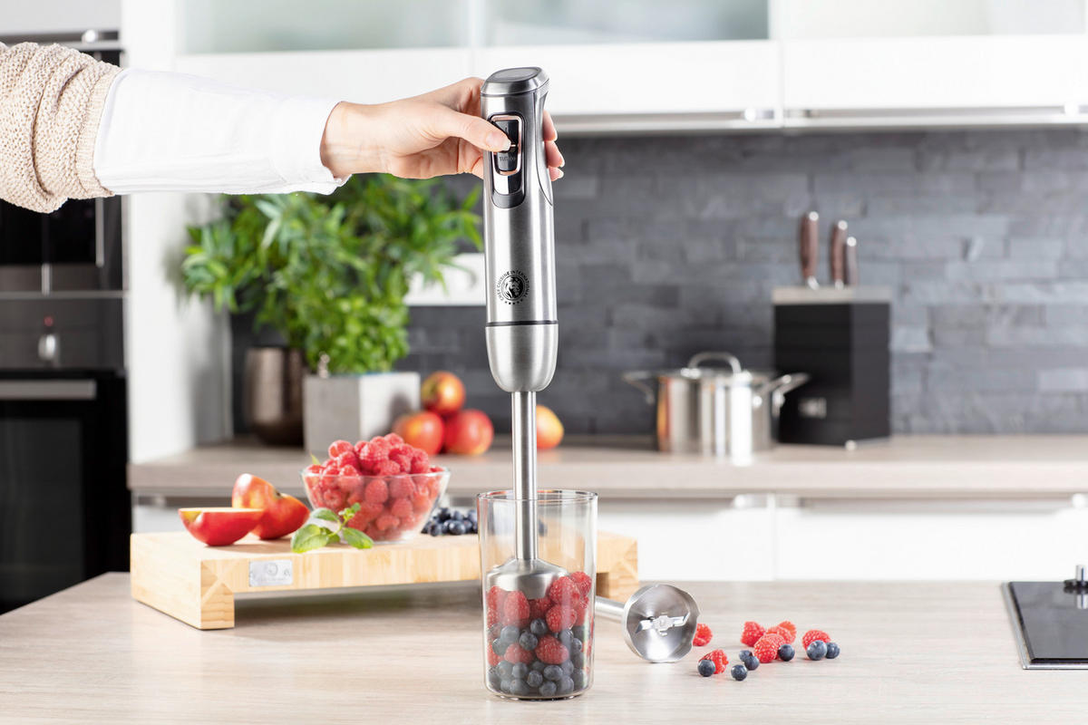 STABMIXER  - Edelstahlfarben, Basics, Kunststoff/Metall - CHEF CUISINE