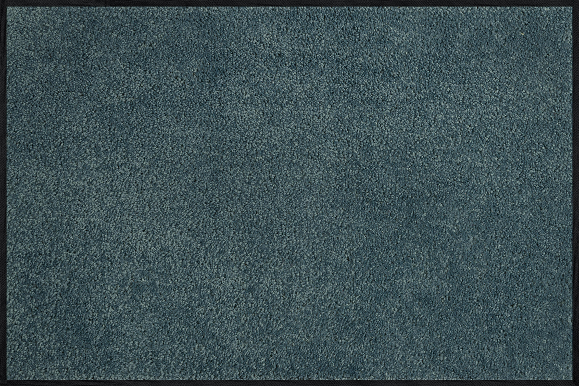FUSSMATTE 60/90 cm Denim Blue  - Blau, Design, Kunststoff/Textil (60/90cm) - wash+dry