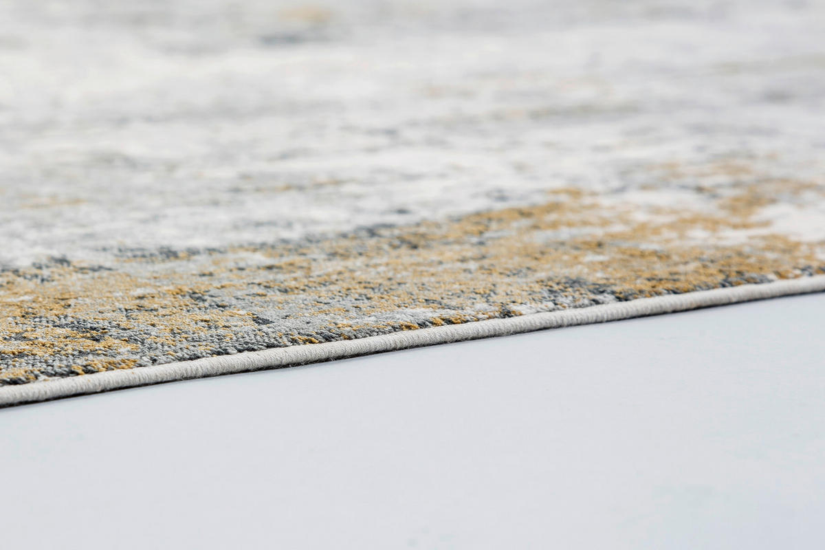 WEBTEPPICH 80/150 cm Positano Anthrazit, Creme  - Anthrazit/Creme, LIFESTYLE, Textil (80/150cm)