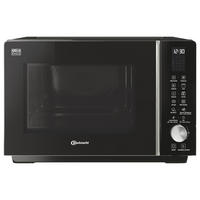 MIKROWELLE MF 255 B  - Schwarz, Trend, Metall (49/32,5/46,8cm) - Bauknecht