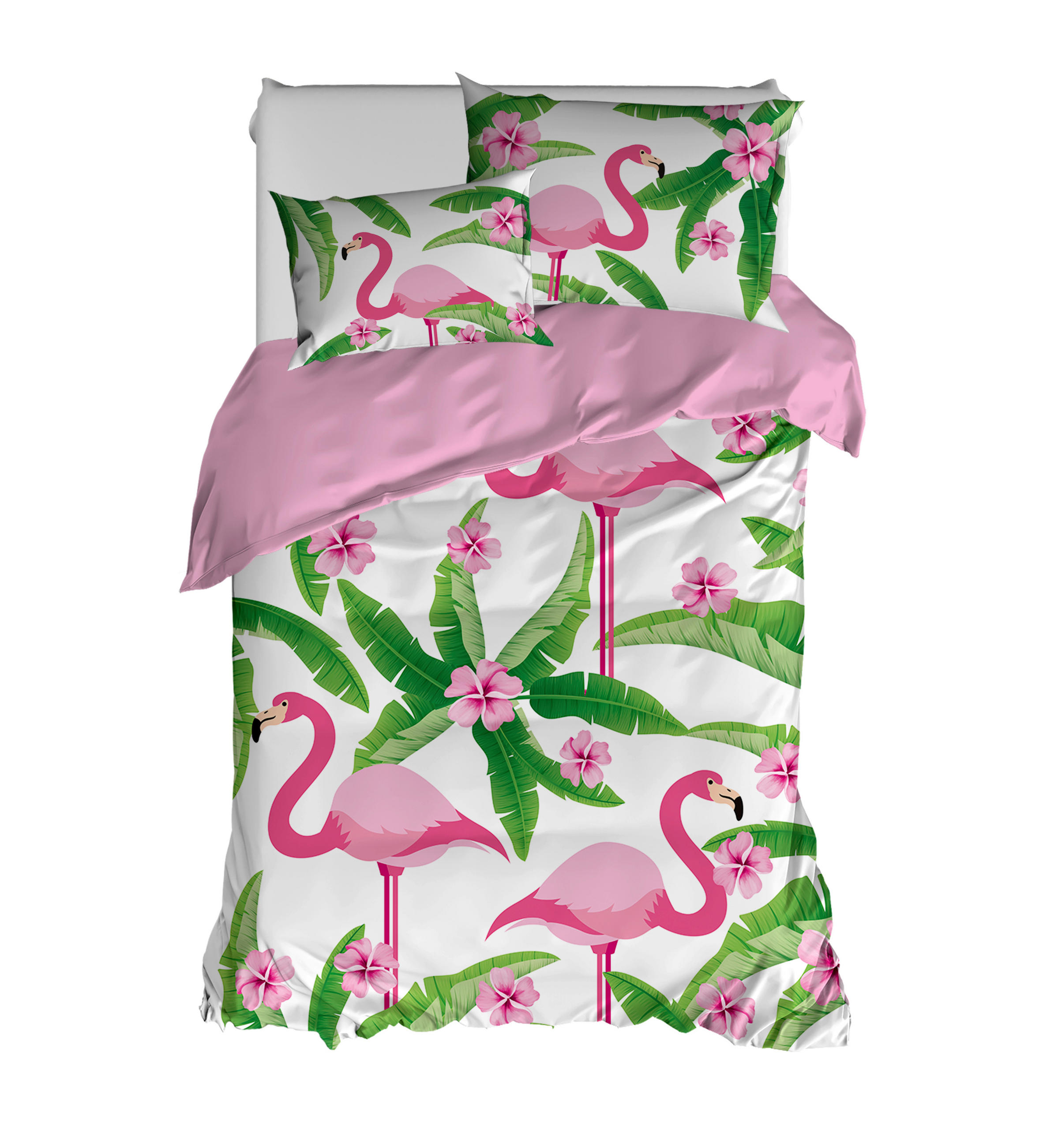 ÁGYNEMŰHUZAT-GARNITÚRA 140/200 cm  - színes, Basics, textil (140/200cm)