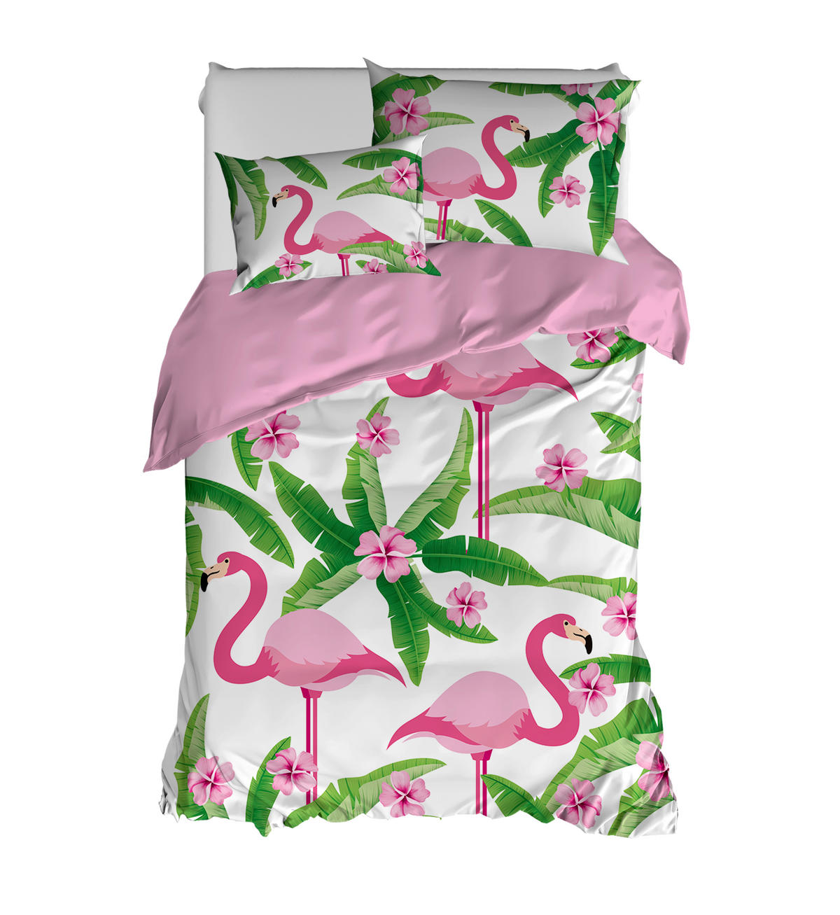 ÁGYNEMŰHUZAT-GARNITÚRA 140/200 cm  - színes, Basics, textil (140/200cm)