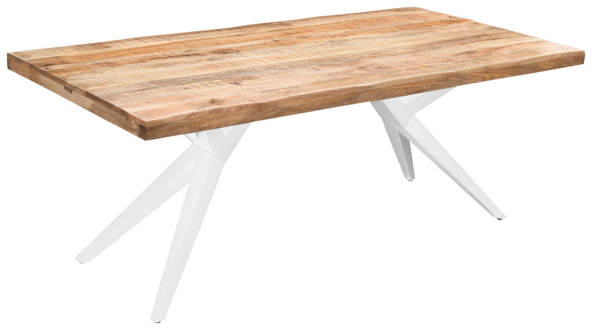 TISCHPLATTE in Holz 180/90/5,5 cm   - Naturfarben, Design, Holz (180/90/5,5cm) - Landscape