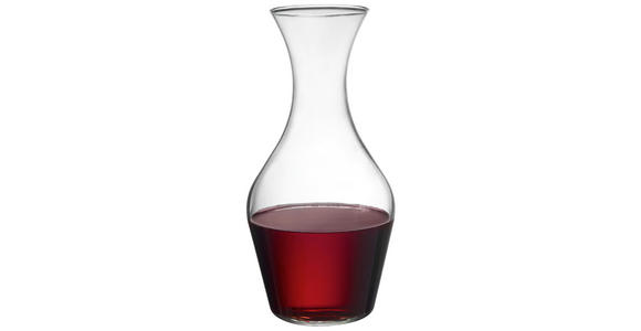 KARAFFE 1 l Rondo - Transparent, Basics, Glas (1l) - Homeware
