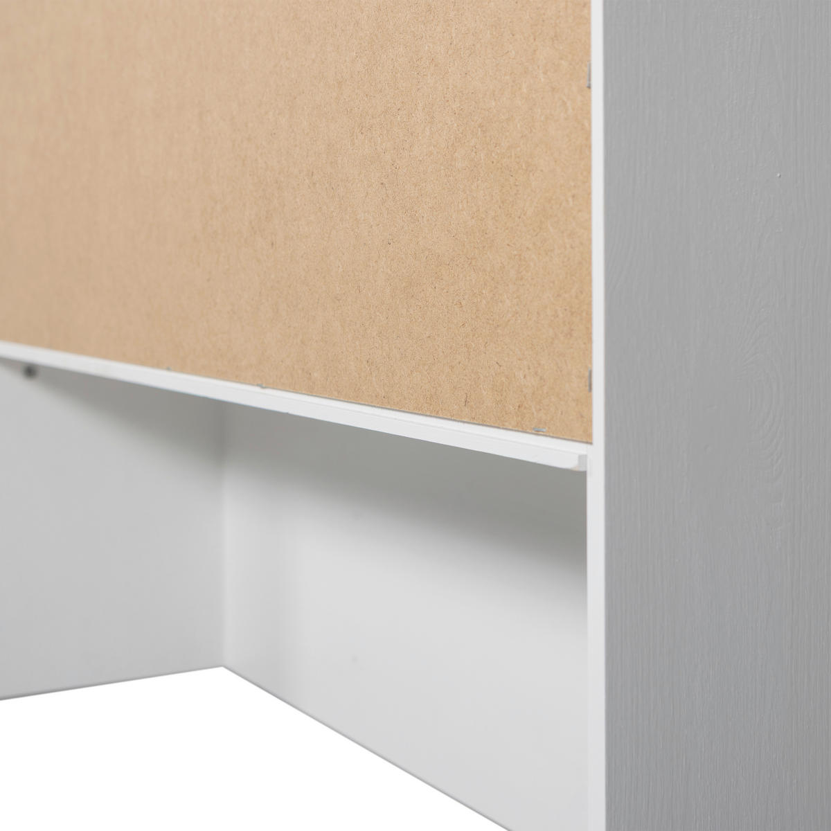 BODENBETT. - Weiß, Basics, Holz (90/200cm) - MID.YOU