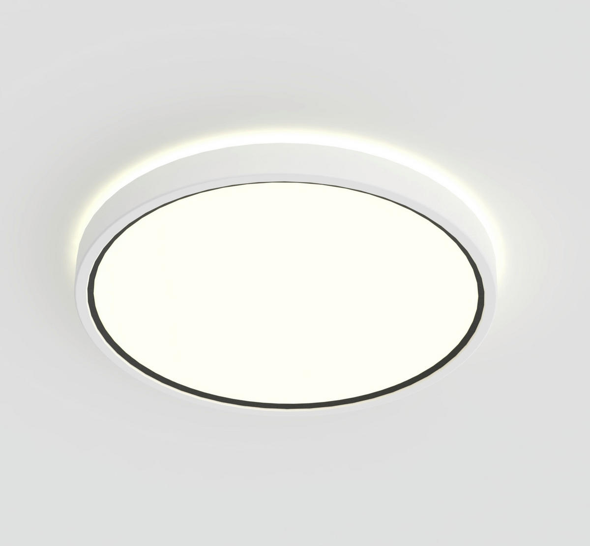 LED-DECKENLEUCHTE 35/5 cm   - Weiß, KONVENTIONELL, Kunststoff (35/5cm) - Nordlux