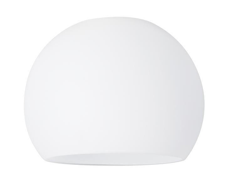 SCHIENENSYSTEM-LEUCHTENSCHIRM URail 9/7 cm   - Weiß, Design, Glas (9/7cm) - Paulmann