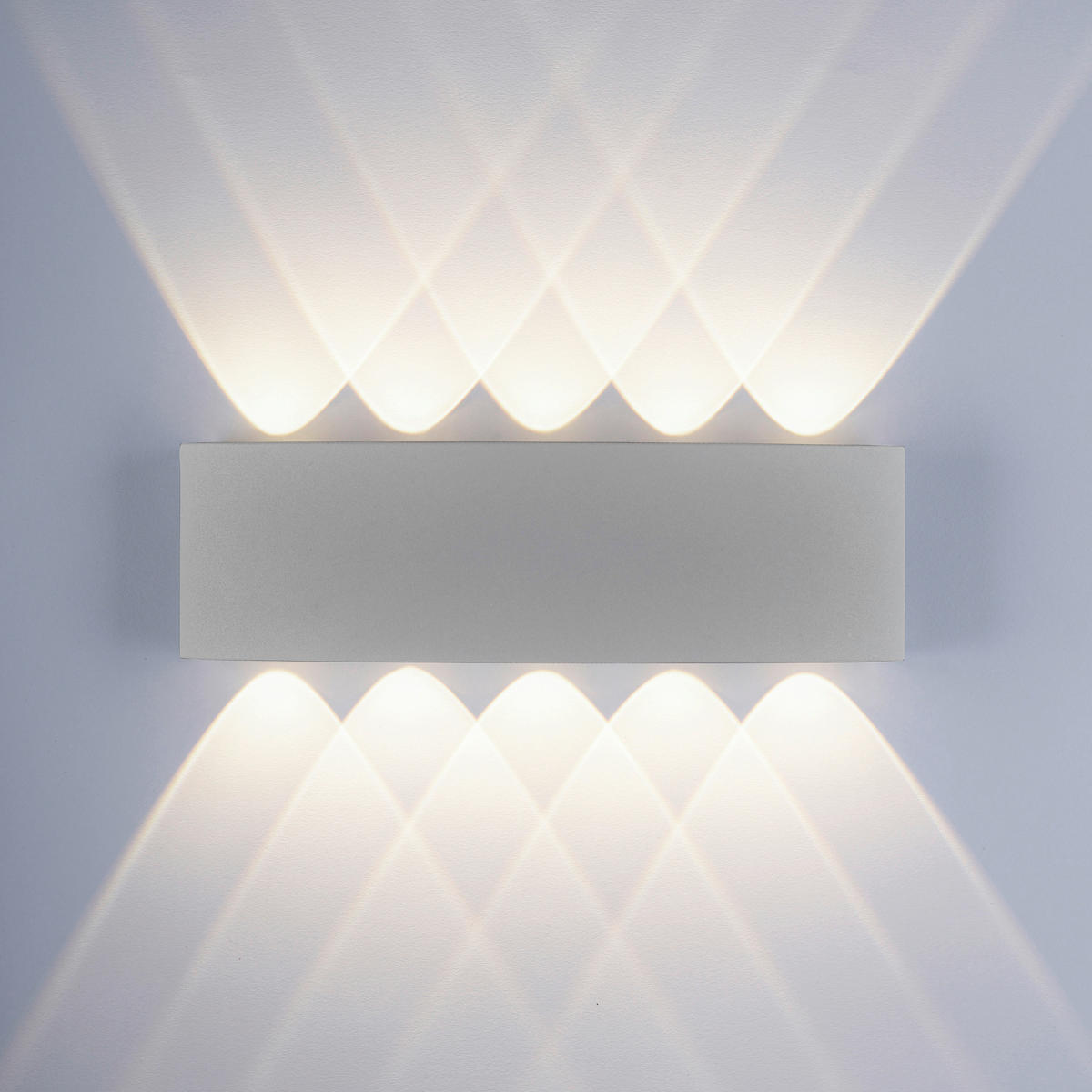 LED-WANDLEUCHTE Carlo 27/4,7/8 cm   - Silberfarben, Design, Metall (27/4,7/8cm) - Paul Neuhaus