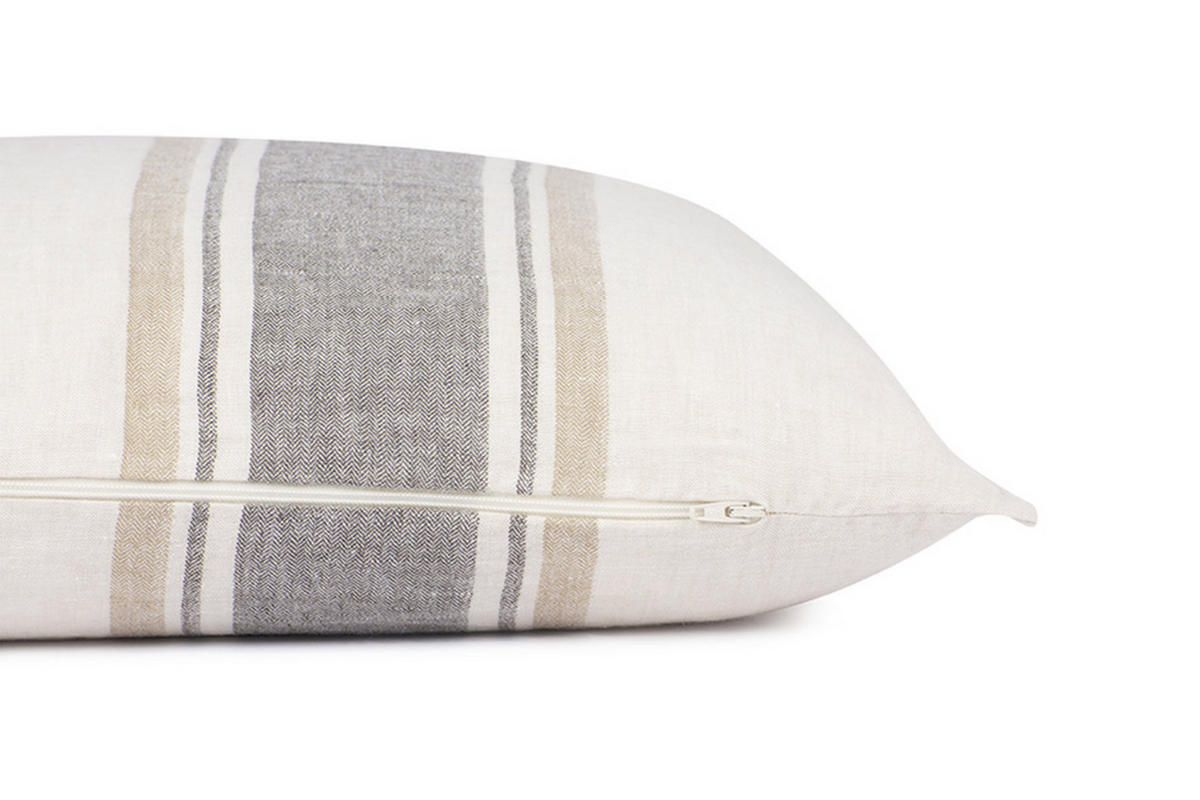 KISSENHÜLLE Linen 40/60 cm  - Sandfarben/Beige, Konventionell, Textil (40/60cm) - Tom Tailor