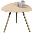 BEISTELLTISCH Creme  - Creme, Design, Metall (50/50/40cm) - Xora