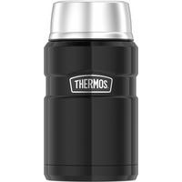 ISOLIERSPEISEGEFÄSS Stainless King 0,71 L  - Schwarz Hochglanz, Metall (0,71l) - Thermos