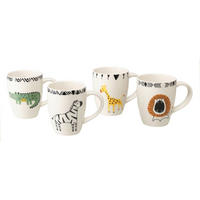 KINDERBECHER Safari  - Multicolor, Basics, Keramik - Creatable