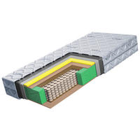 TASCHENFEDERKERNMATRATZE 90/200 cm, Höhe ca.: 24 cm, H3 + H4 = fest + sehr fest,  - Basics, Textil (90/200cm) - Boxxx