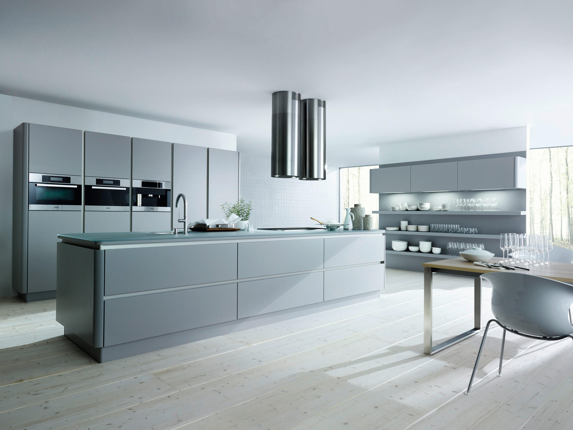 EINBAUKÜCHE   - Design, Holzwerkstoff - Next 125