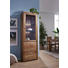 VITRINE Sheesham massiv Sheeshamfarben - Sheeshamfarben, Natur, Holz (65/205/40cm) - Carryhome