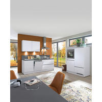 EINBAUKÜCHE 315  - Weiß, Design, Holzwerkstoff - Celina