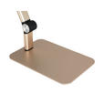 LED-SCHREIBTISCHLEUCHTE 98/20/22,5 cm  - Champagner/Schwarz, Design, Kunststoff/Metall (98/20/22,5cm) - Novel