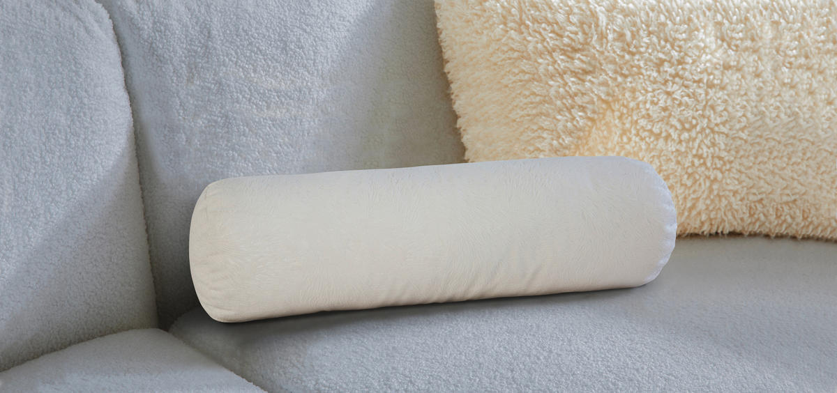 OKRASNA BLAZINA  DAYARA          50 cm   - bela, Basics, tekstil (50cm) - Esposa