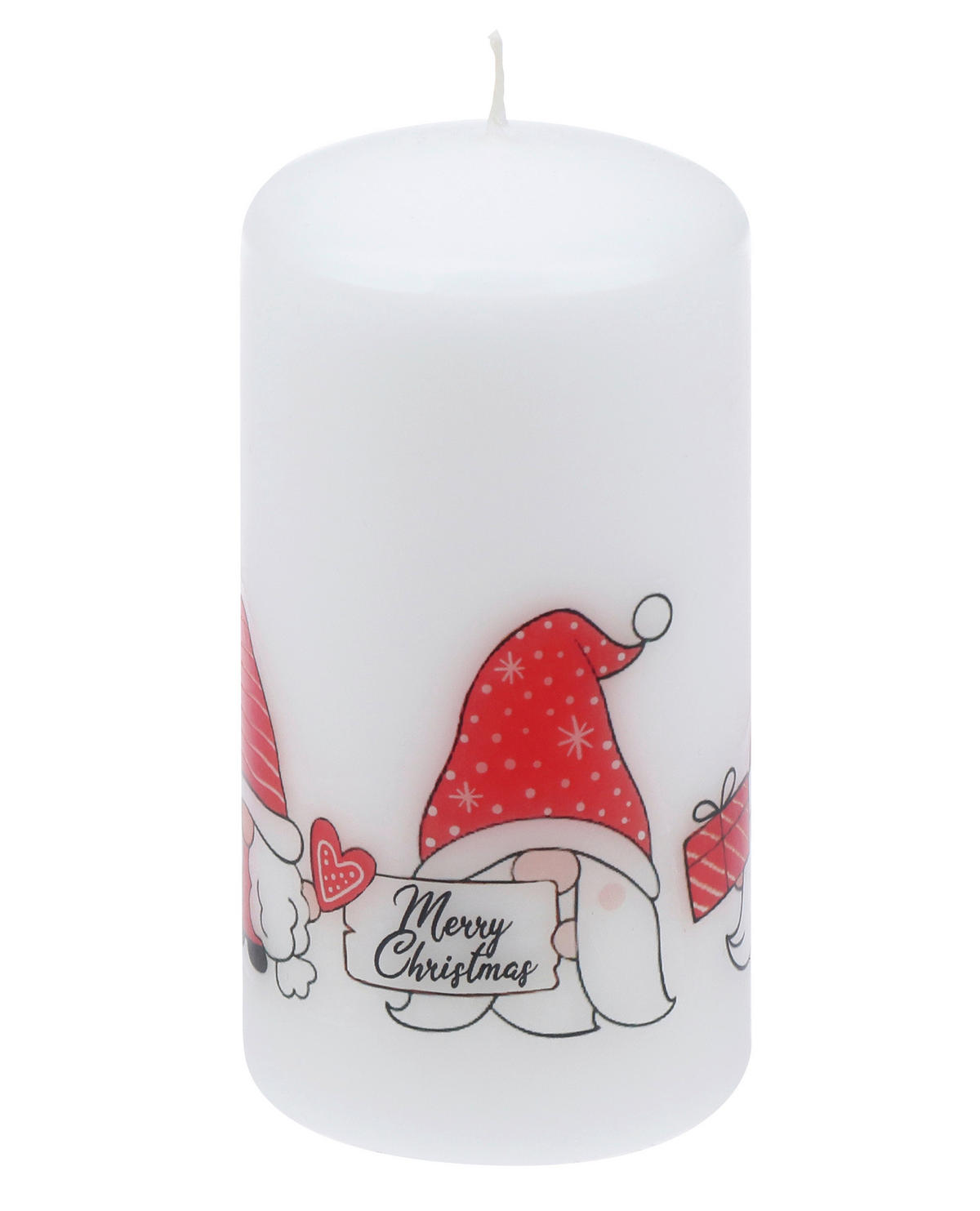 KERZE - Weiß, KONVENTIONELL (5,7/11cm)