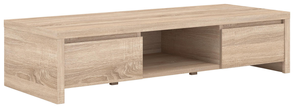 NÍZKA KOMODA, farba duba, 144/34/40 cm - farba duba, Design, kompozitné drevo (144/34/40cm) - MID.YOU