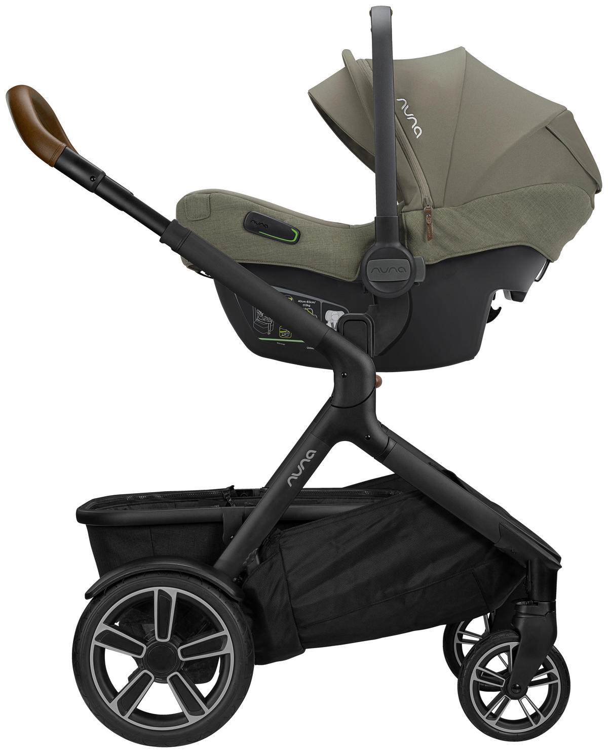 BABYSCHALE PIPA NEXT PINE   - Grün, Basics, Kunststoff/Textil (45/35/60cm) - Nuna