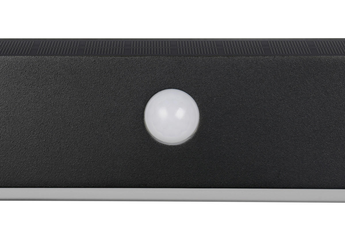 AUßENWANDLEUCHTE SILVES 30,5/6/9,5 cm   - Schwarz, KONVENTIONELL, Kunststoff (30,5/6/9,5cm)