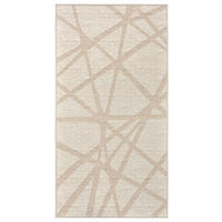 KOBEREC TKANÝ NA PLOCHO, 80/150 cm, medová, béžová - medová/béžová, Design, textil/plast (80/150cm) - Lindorug