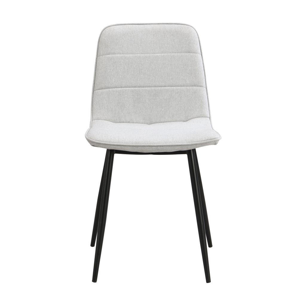 STOLICA  crna, svijetlo siva  metal, tekstil      - svijetlo siva/crna, Moderno, metal/tekstil (47/84/52cm) - Boxxx