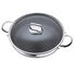 BRATPFANNE 32 cm PTFE-Antihaftbeschichtung - Klar/Edelstahlfarben, Basics, Glas/Metall (32cm) - SCHULTE UFER