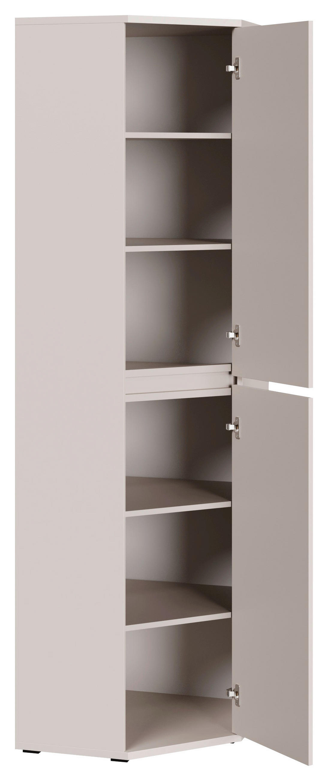 ECKSCHRANK 60/210/60 cm Kaschmir  - Kaschmir, KONVENTIONELL, Holzwerkstoff (60/210/60cm) - Xora