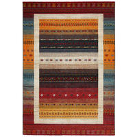 TKANÝ KOBEREC, 67/130 cm, viacfarebná, červená - viacfarebná/červená, Konventionell, textil (67/130cm) - Novel