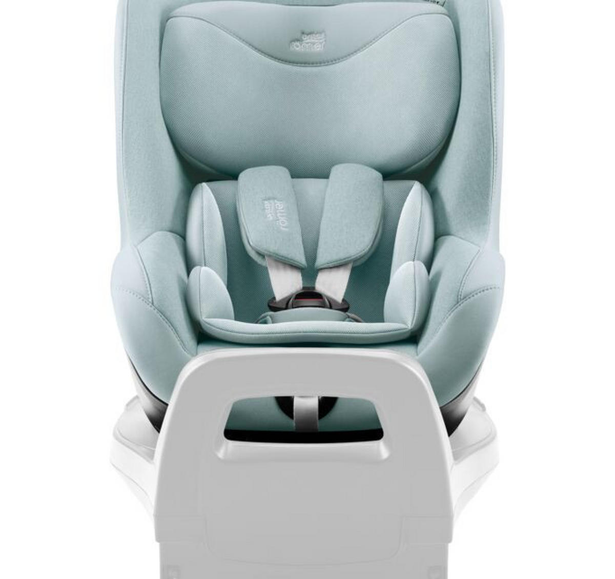 REBOARDER-KINDERSITZ DUALFIX 5Z  - Pastellblau, Basics, Kunststoff/Textil (44/48cm) - Britax Römer