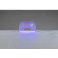 LED-DEKOLEUCHTE 24/23/23 cm  - Weiß, Design, Kunststoff/Metall (24/23/23cm) - Novel