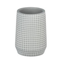 TANDBORSTGLAS plast  - grå, Basics, plast (7,2/9,8cm)