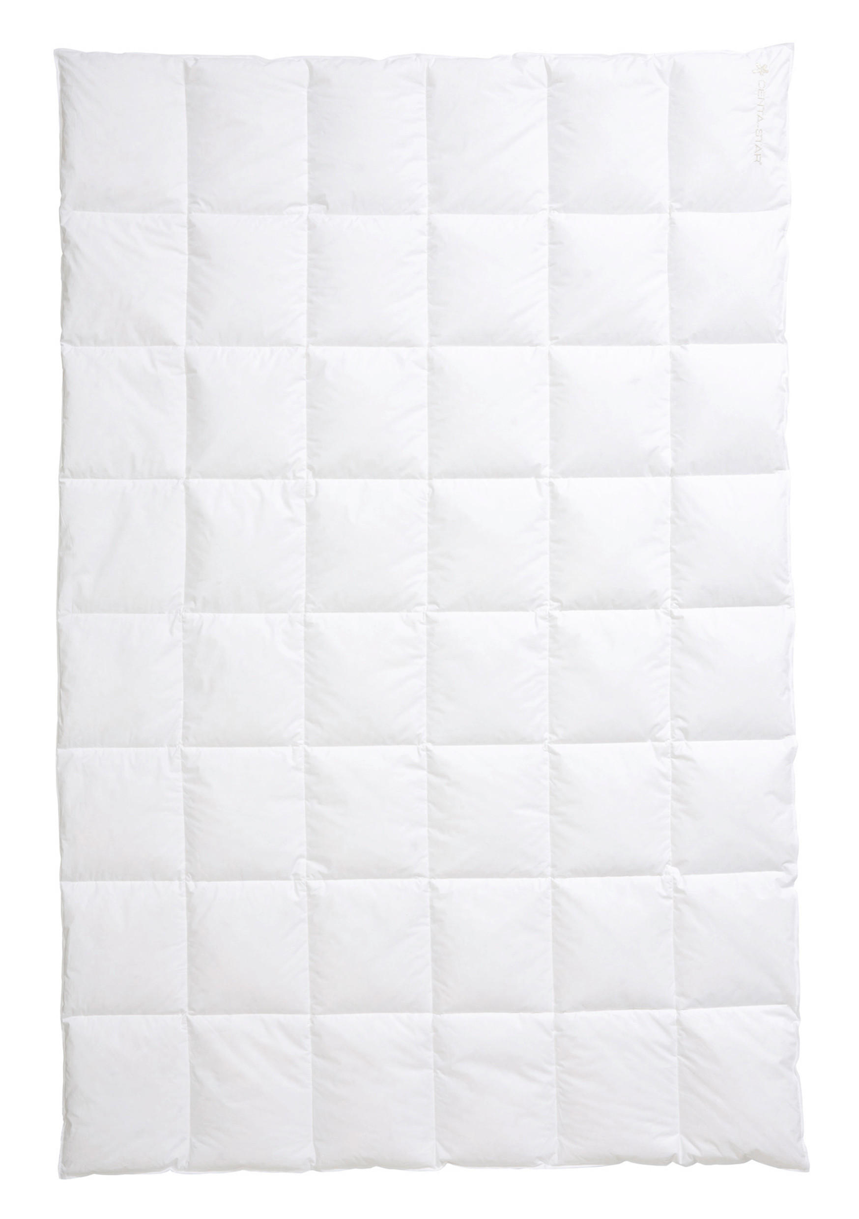 SOMMERDECKE  Moments 200/200 cm 10 % Federn 90 % Daunen  - Weiß, Basics, Textil (200/200cm) - Centa-Star